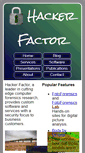 Mobile Screenshot of hackerfactor.com